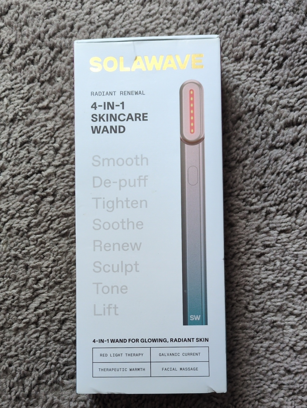 Solawave 4-in-1 Skincare Wand — Ombre Edition